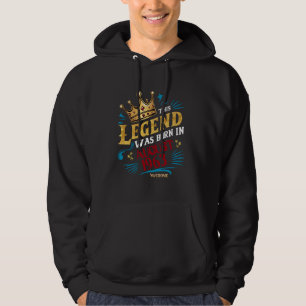 A Legend Was Born In August 1963 Awesome Man Boy B Hoodie