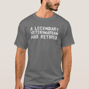 A LEGENDARY TAXI DRIVER HAS RETIRED Funny Retireme T-Shirt