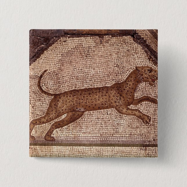 A Leopard Button (Front)