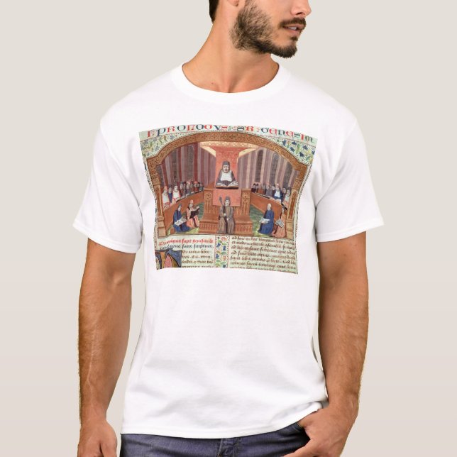 A Lesson in Theology at the Sorbonne T-Shirt (Front)