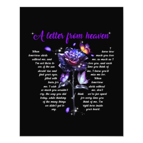 A Letter From Heaven Photo Print