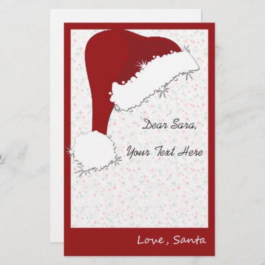 A letter from Santa (Front/Back)