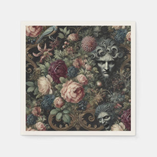 🩸 A Letter to Lunacy – Gothic Victorian Napkins