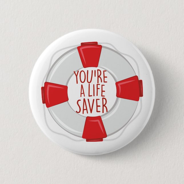 A Life Saver Button (Front)