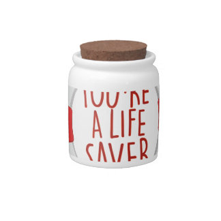 A Life Saver Candy Jar