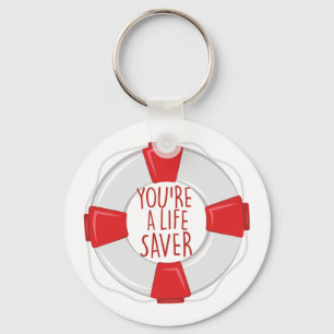 A Life Saver Keychain