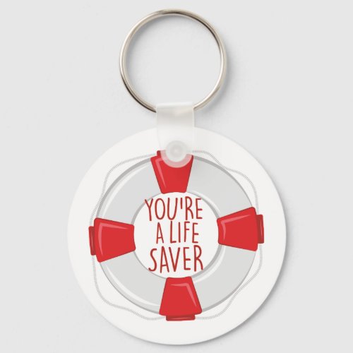 A Life Saver Keychain