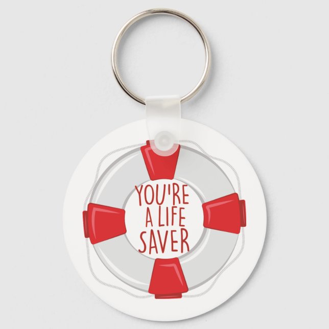A Life Saver Keychain (Front)