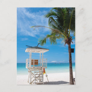 A Lifeguard Post White Beach, Boracay Postcard