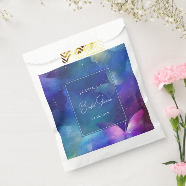 A Lifetime of Butterflies Bridal Shower Favor Bag (Sealed)