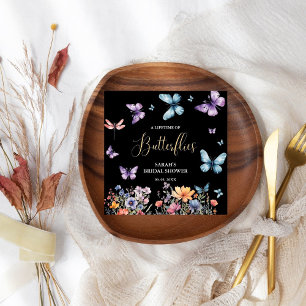 A lifetime of butterflies Bridal Shower Table Napkins