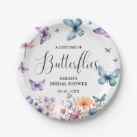 A lifetime of butterflies Bridal Shower Table