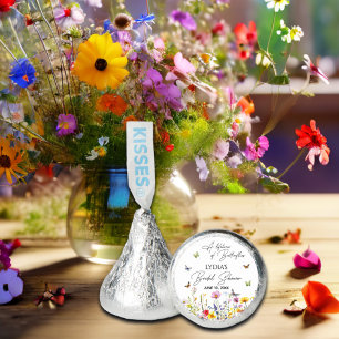 A Lifetime of Butterflies Wildflower Bridal Shower Hershey®'s Kisses®