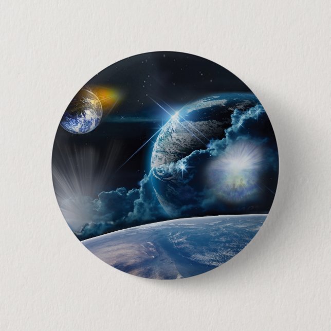 A Light Being's Journey Button (Front)