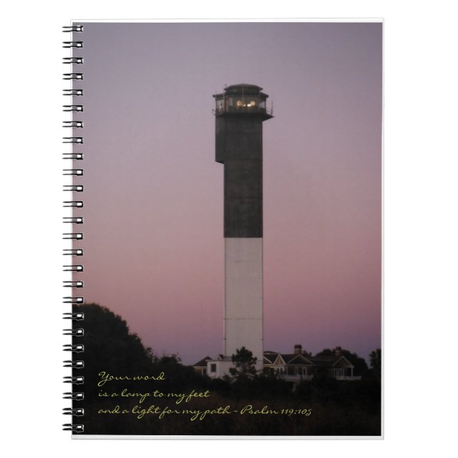A Light for our Path Psalms 119:105 Notebook (Front)