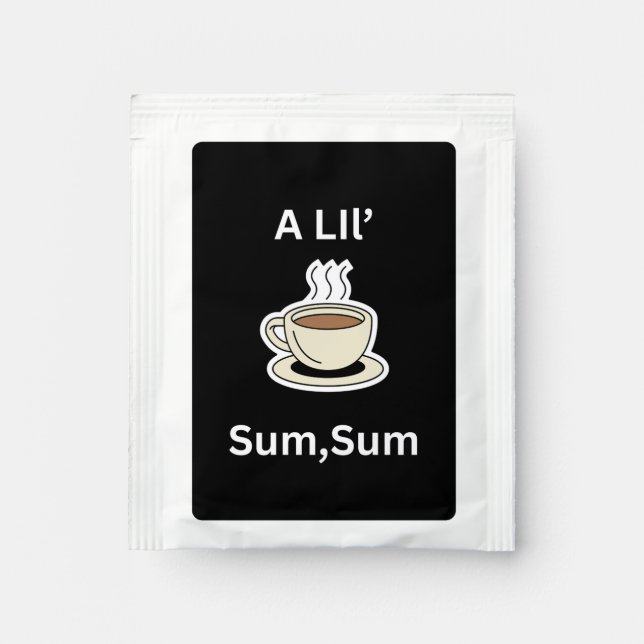 A Lil' Sum, Sum – Bold & Smooth Tea Bag Drink Mix (Front)