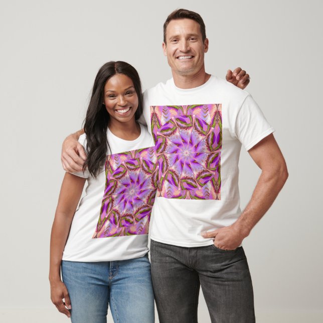 A Lily In The Valley Bohemian Abstract Floral  T-Shirt (Unisex)