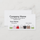A Line of Purses Business Card (Front/Back)