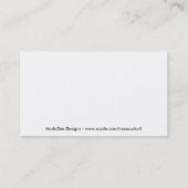 A Line of Purses Business Card (Back)