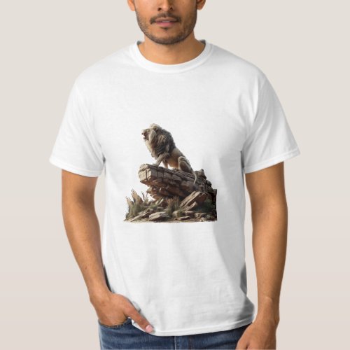 A lion in nature T_Shirt