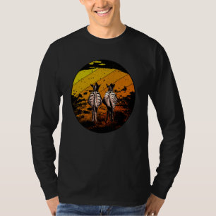 A Lions Favorite View Of The African Savanna Zebra T-Shirt