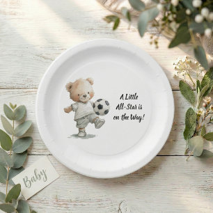 A Little All-Star Baby Shower  Paper Plates