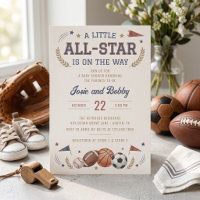 A Little All-Star Is on the Way Baby Shower