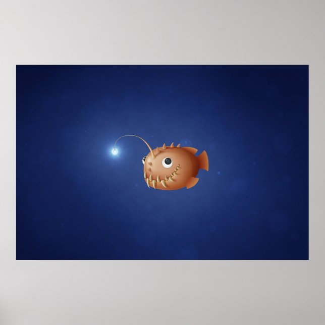 A Little Anglerfish Poster (Front)
