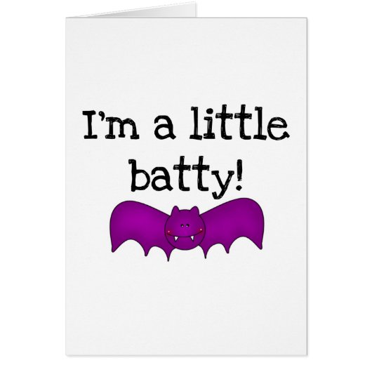 A Little Batty Halloween T-shirts and Gifts (Front)