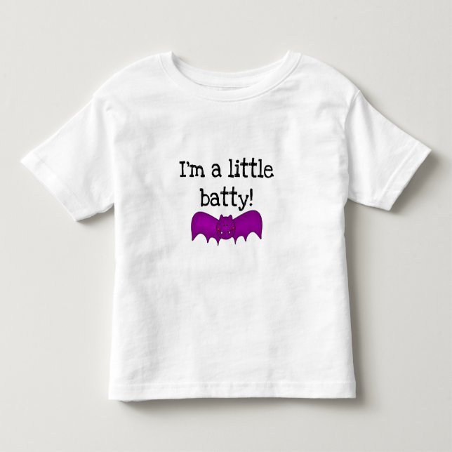 A Little Batty Halloween T-shirts and Gifts (Front)