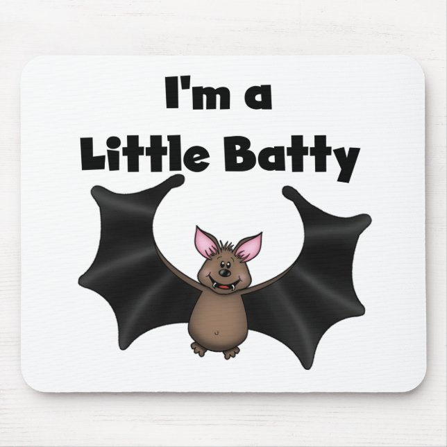 A Little Batty Mouse Pad (Front)