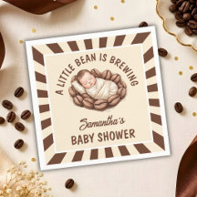 A Little Bean Is Brewing Coffee Baby Shower
