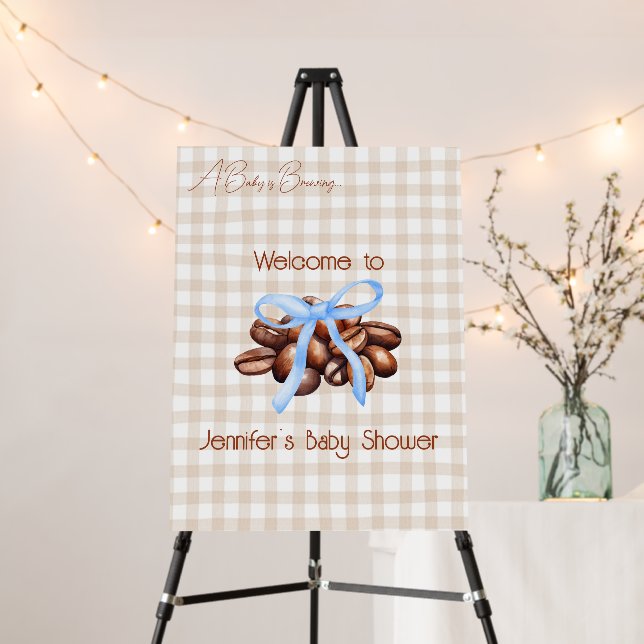 A Little Bean is Brewing Poster (In Situ (Stand))