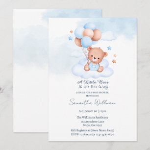 A Little Bear Is on the Way Customizable Template