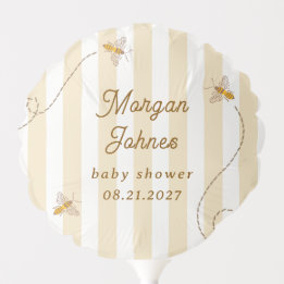 A Little Bee Baby Shower Balloon