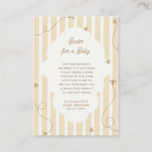 A Little Bee Books for Baby Enclosure Card