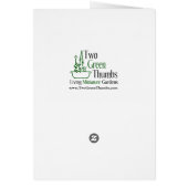 A Little Bit Country, Blank Card (Back)