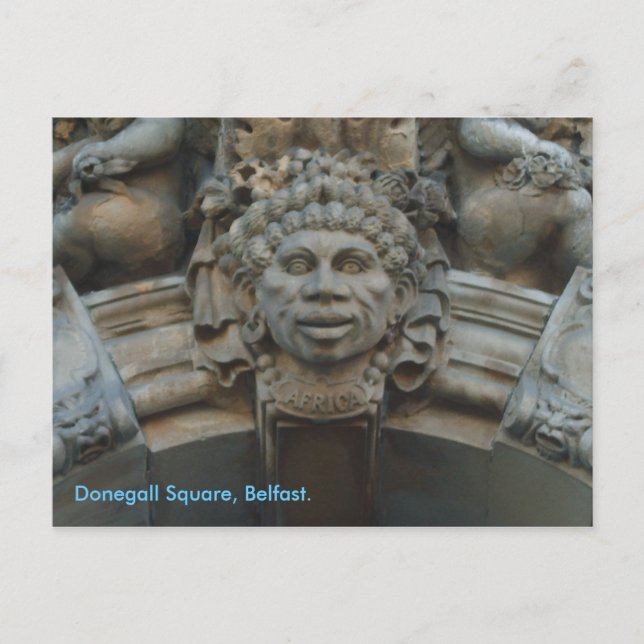 A little bit of Africa in Belfast Postcard (Front)