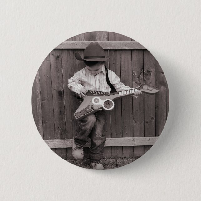 A Little Bit Of Country Pinback Button (Front)