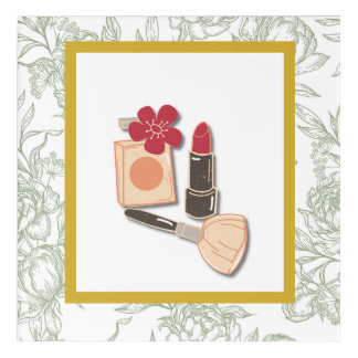 A little Bit of Make-up Acrylic Print