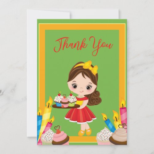 A little bit of Sprinkles Diverse Thank You Card