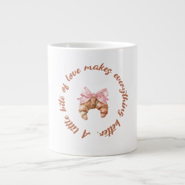 A Little Bite of Love | Cute Girly Mug  (Front)