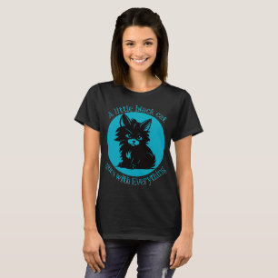 A little black cat goes with Everything V2 T-Shirt