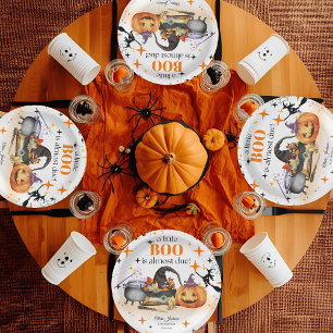 a little boo baby shower baby shower invitations paper plates