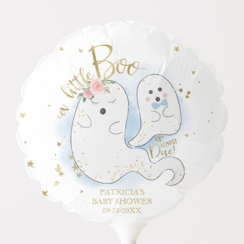 A Little Boo Cute Halloween Girl Baby Shower Ballo Balloon