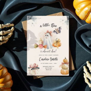 A Little Boo Ghostly Baby Shower invitation
