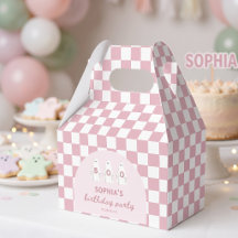 A Little Boo Girl Ghost Birthday Favor Box