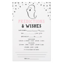 A Little Boo Halloween Baby Shower Game Prediction
