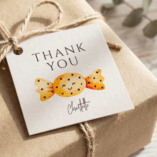 A Little Boo Halloween Baby Shower Thank You Favor Tags