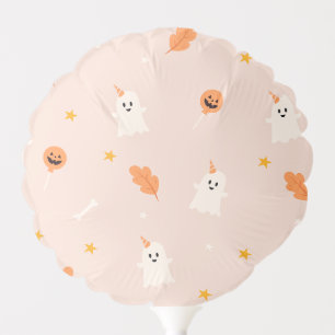 A little boo is almost due baby shower balloon